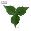 Semi-finished products of artificial flower slices and leaves, fresh petals, flower branches, triangular leaves, decorative accessories, green plants and artificial floral art details Picture